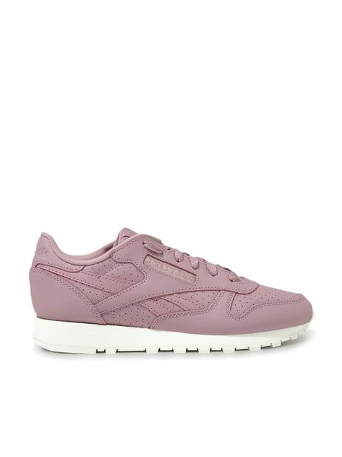 reebok women's classics rose gold sneakers