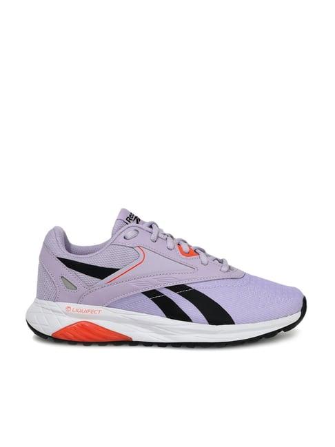 reebok women's liquifect 90 2 lilac running shoes