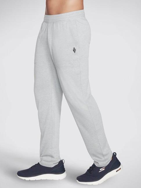 skechers light grey comfort fit trackpants