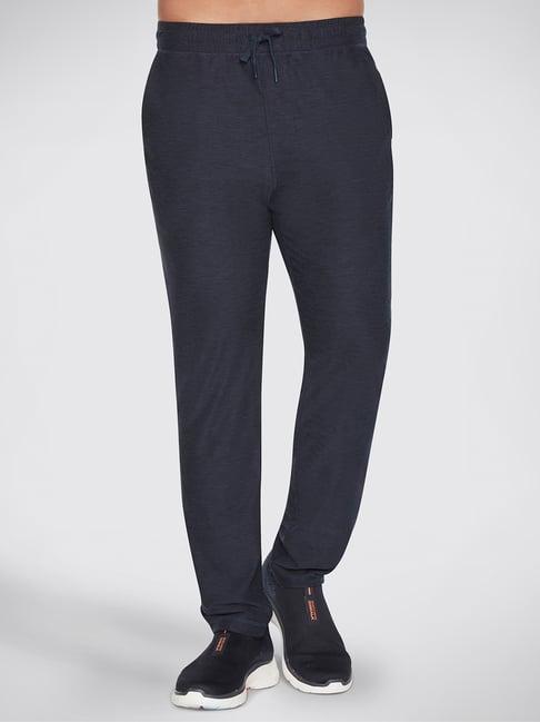 skechers navy regular fit sports trackpants