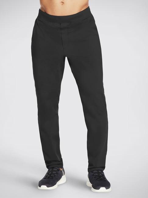 skechers black comfort fit sports trackpants