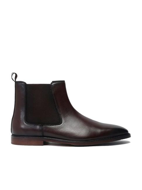 teakwood leathers men's tmoro chelsea boots