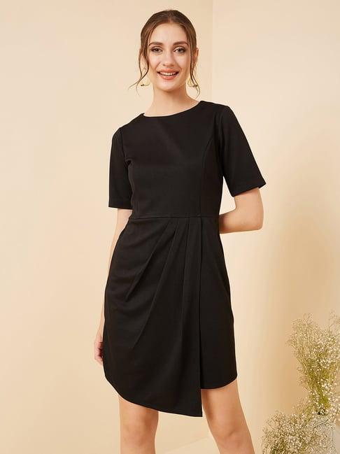 rare black shift dress