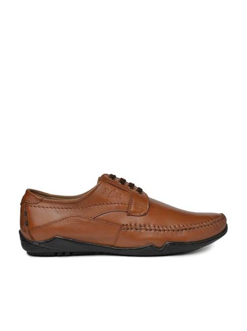 buckaroo men's reynart tan derby shoes