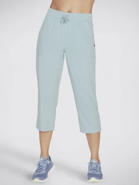 skechers grey high rise cropped pants