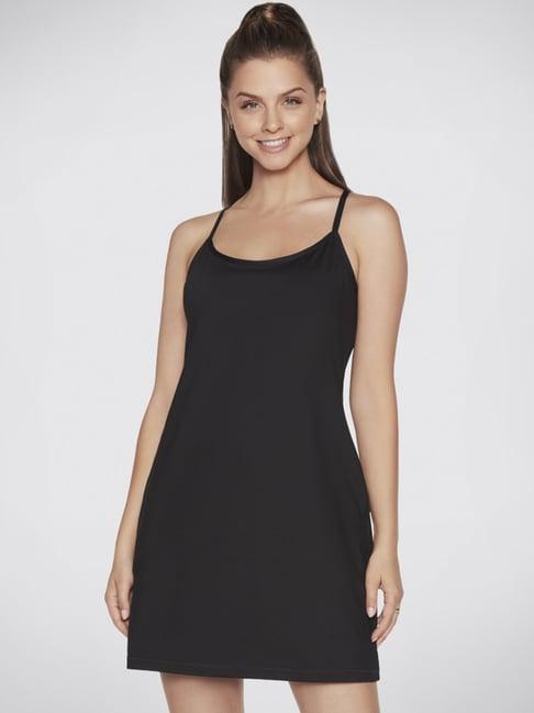 skechers black shift dress