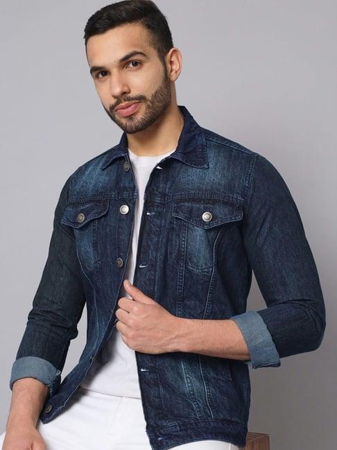 the dry state blue regular fit denim jacket