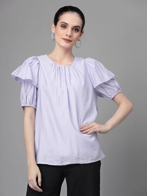 global republic lilac top