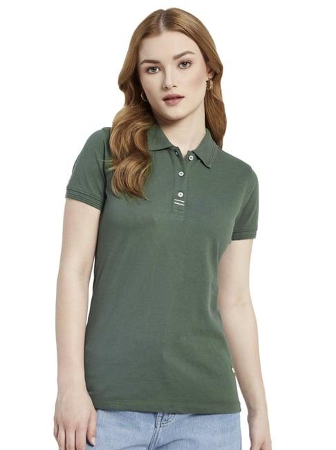 mettle green cotton t-shirt