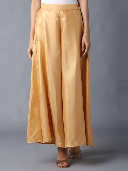 aurelia golden loose fit palazzos