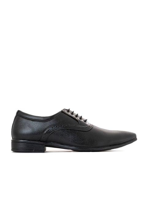 khadim men's black oxford shoes