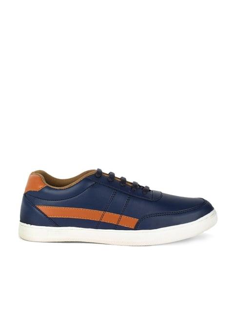 lazard by khadims men's navy casual sneakers