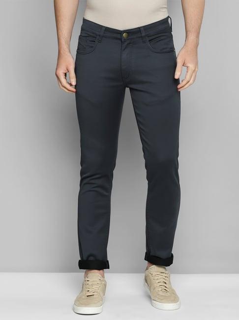 allen cooper grey regular fit jeans