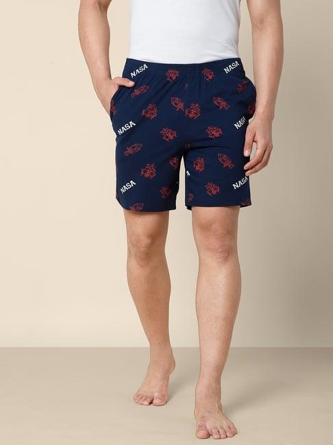 free authority printed nasa navy boxers for men