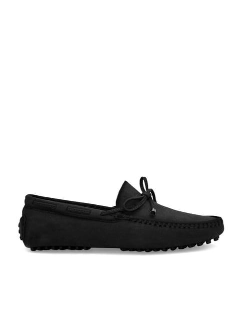 san frissco men's black boat shoes