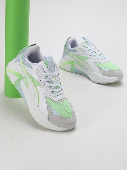 puma women's rs-pulsoid beach days green sneakers