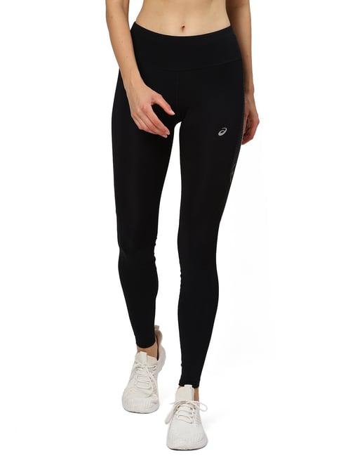 asics icon black tights