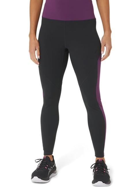 asics flex black tights