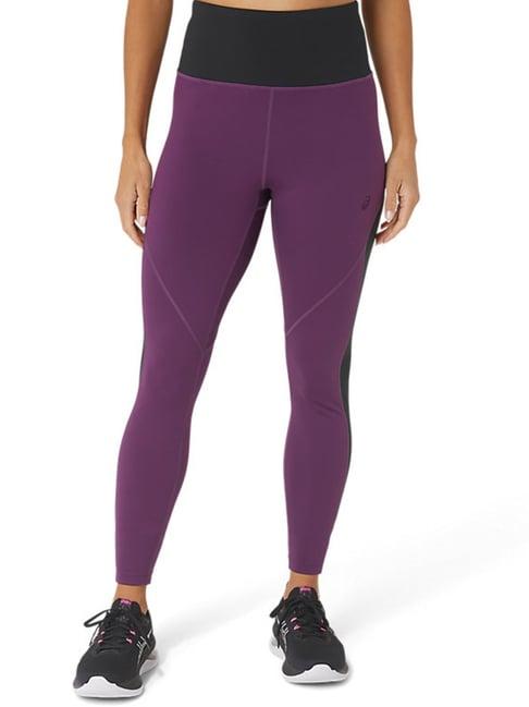 asics flex purple tights