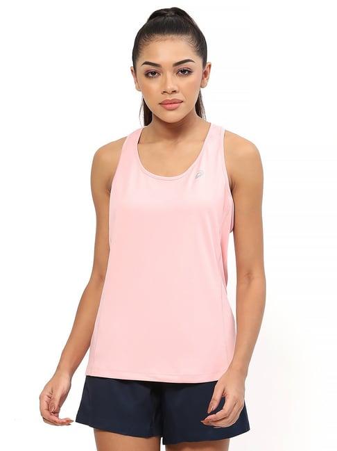 asics basic pink tank top