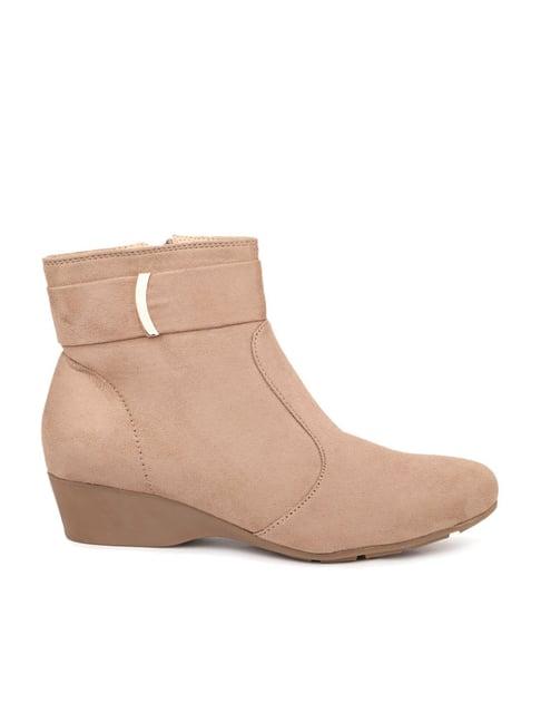 inc.5 women's chikoo wedges booties