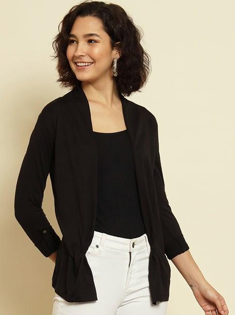 trend arrest black shrug