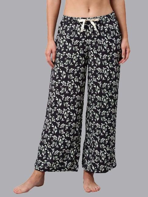 chemistry grey floral print lounge pants