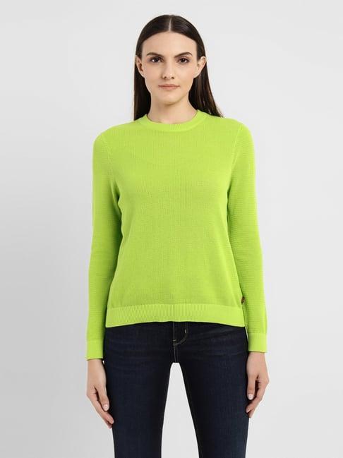 levi's green sweater