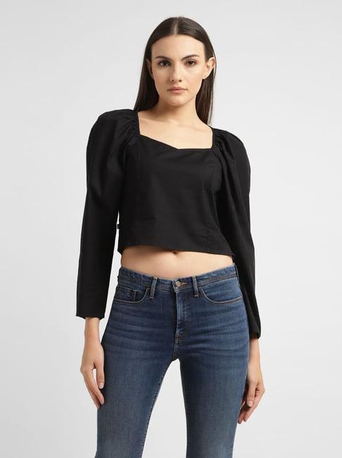 levi's black top