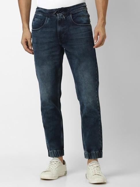 van heusen denim labs navy loose fit jeans