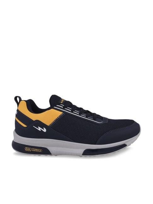 campus men's vince navy running shoes