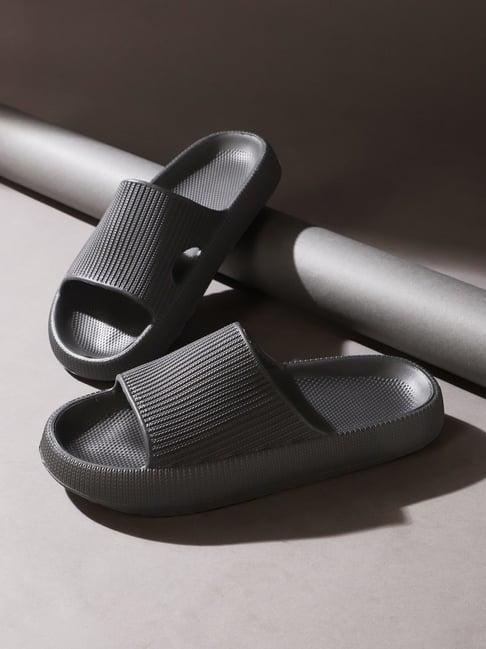 truffle collection women's black slides