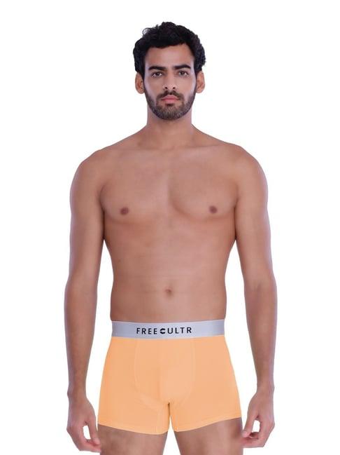 freecultr flamingo orange comfort fit trunks