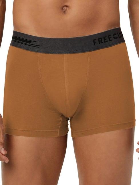 freecultr bourbon yellow comfort fit trunks