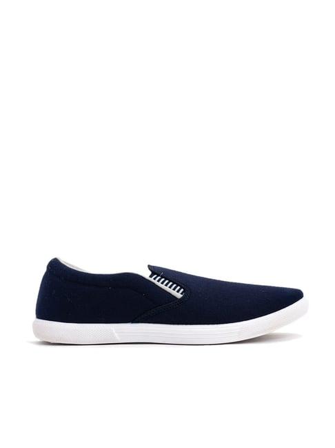 pro by khadims men's navy plimsolls