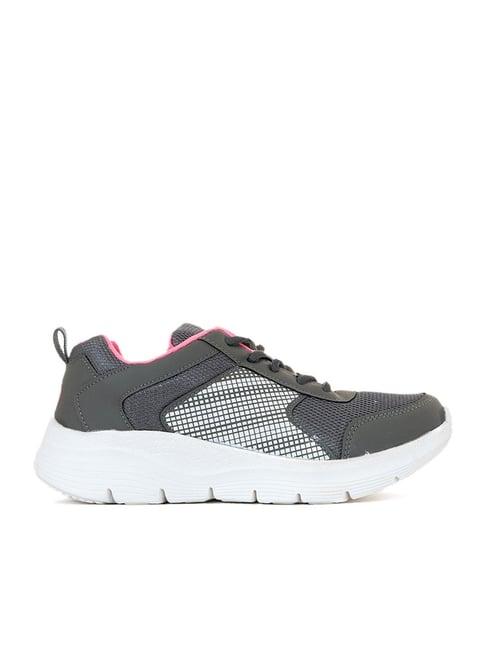 pro by khadims women's grey running shoes