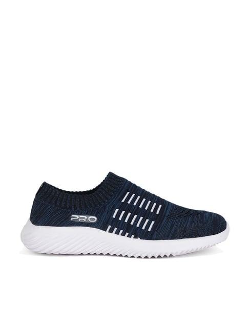 pro by khadims men's navy walking shoes