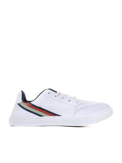 pro by khadims men's white casual sneakers