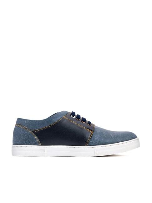 lazard by khadims men's blue casual sneakers