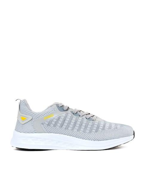 pro by khadims men's grey running shoes