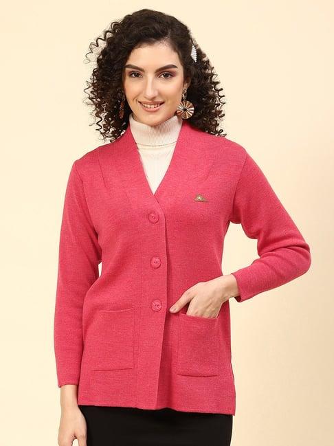 monte carlo pink cardigan