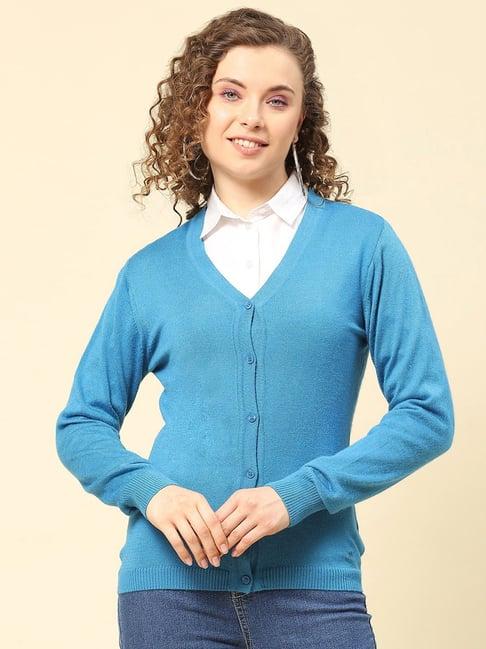 monte carlo blue cardigan