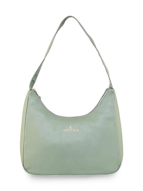 nautica green hobo shoulder bag