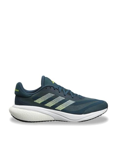 adidas men's supernova 3 steel blue running shoes