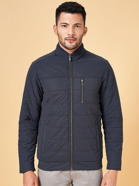 urban ranger by pantaloons navy regular fit jacket