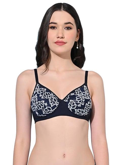 fims navy printed bra