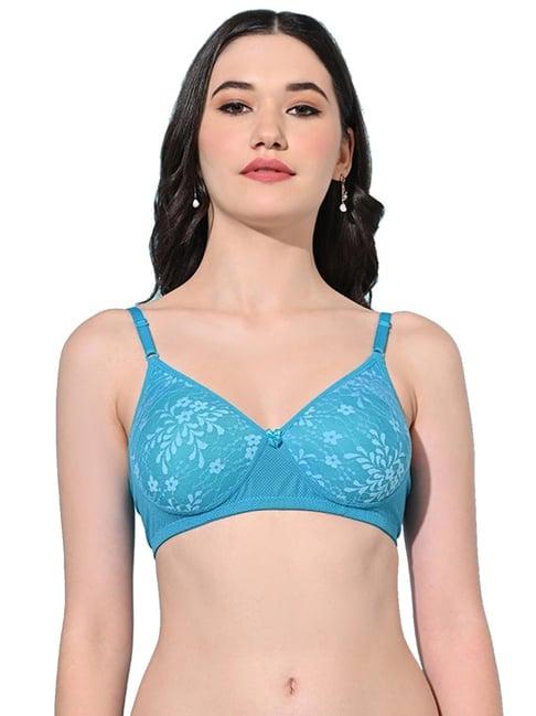 fims blue printed bra