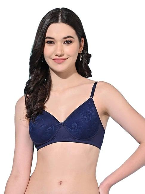 fims blue lace work bra