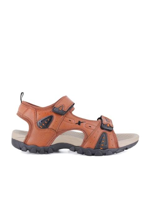 sparx men's tan floater sandals