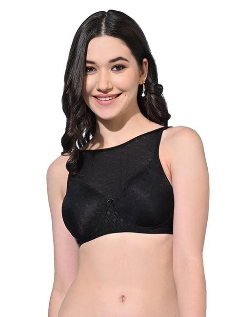 fims black self pattern bra